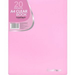 Album ofertowy Coolpack A4/20 koszulek, Różowy